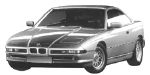 BMW E31 B1124 Fault Code